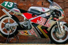 23. RS250 Honda 1992 Debbie White's (cup noodle Aoki machine) a replica that run in the Japanese championship